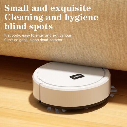 Saugroboter Bodenwischmaschine Kehrmaschine 3 in 1 Smart Dust Auto Sweeper USB - Bild 11 von 26
