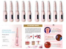 Gynecological Laser Vaginal Rejuvenation Machine  Therapy Device Red&Blue Light 