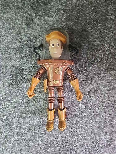 Disney Pixar Toy Story 6" SPACE SHERIFF WOODY in Bronze Raumanzug 1998 