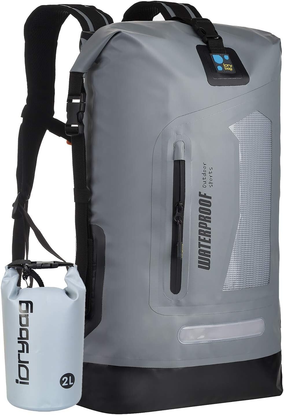 Multifunctional 20L/30L/40L Waterproof Dry Backpack - Ideal for All Adventures