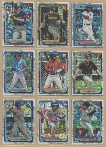 2024 Bowman CHROME PROSPECTS Mini-Diamond Refractor Parallel - PICK ANY U WANT - Picture 13 of 27