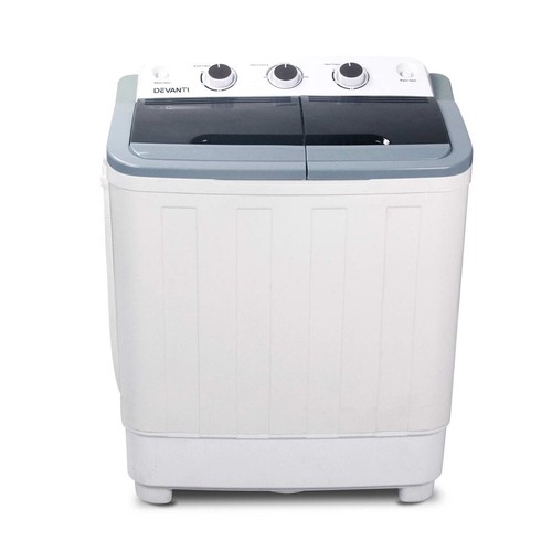 5KG Mini Portable Washing Machine 30L Twin tub 3kg Spin Quiet Detachable filter - Picture 4 of 7