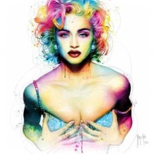 Madonna Patrice Murciano Canvas Wall Art Print Stretched Over Solid Pine Frame