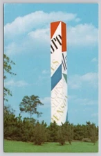 1960s Giant Pylon Philip Morris Postcard Operations Center Cigarette Facility