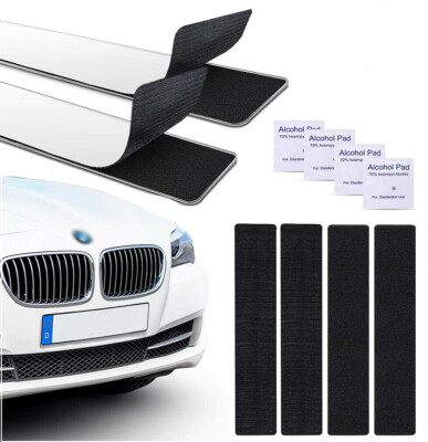 Velcro License Plate Holder Set Frameless Self-adhesive 2