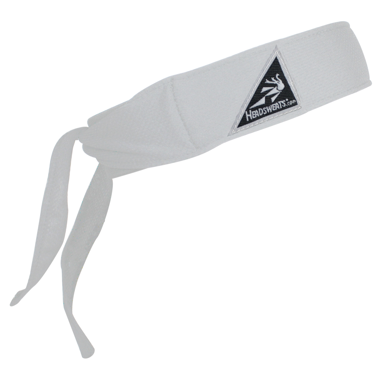 Headsweats Tiger's Tye Back Headband *White* with CoolMax *New with tags*
