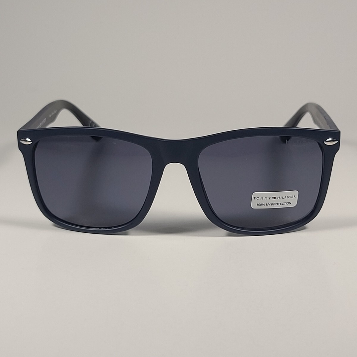 Tommy Hilfiger MP OM652 Rectangular Sunglasses Navy Blue Black