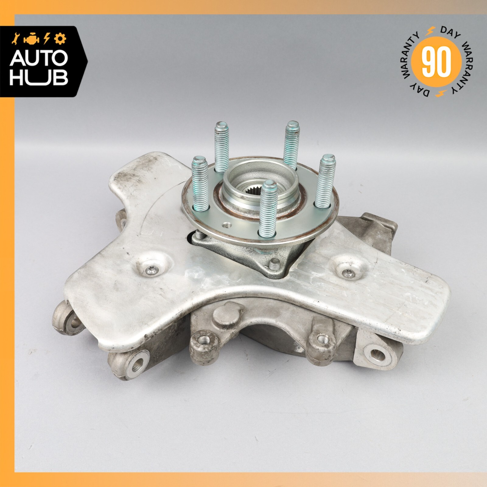 13-16 Aston Martin DB9 GT  Rear Left Driver Side Spindle Knuckle Hub OEM 7k