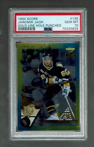 Jaromir Jagr [Gold Line Punched] #135 1994 Score card