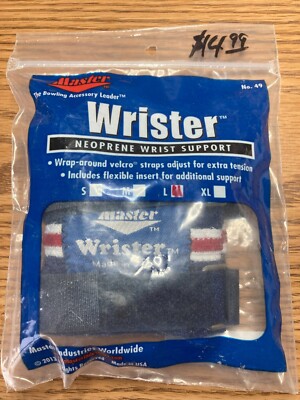 Wrister Neoprene Wrist Support Large, Blue, from Master Industries Worldwide