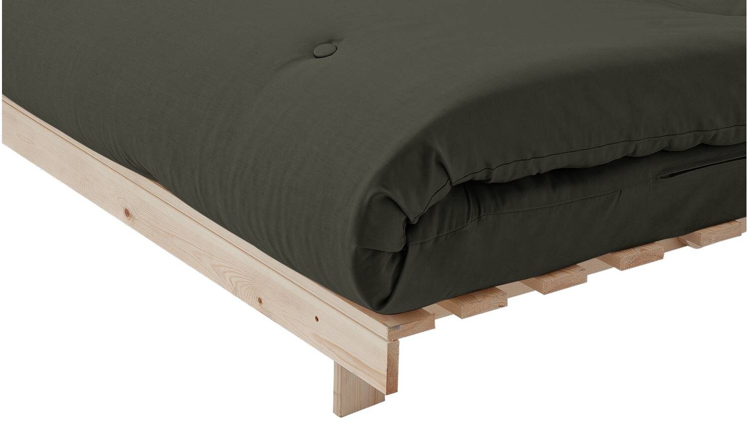 Kyoto Tosa 2 Seater Futon Sofa Bed with Mattress Grey eBay