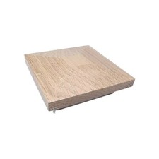 Flat Peak Newel Cap For 3 Square Newel Posts-...