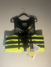 o Neill mens Superlite USCG life vest black lime size 3XL