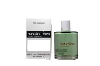 ANTONIO BANDERAS MEDITERRANEO EAU DE TOILETTE SPRAY 100 ML/3.4 FL.OZ. (T)