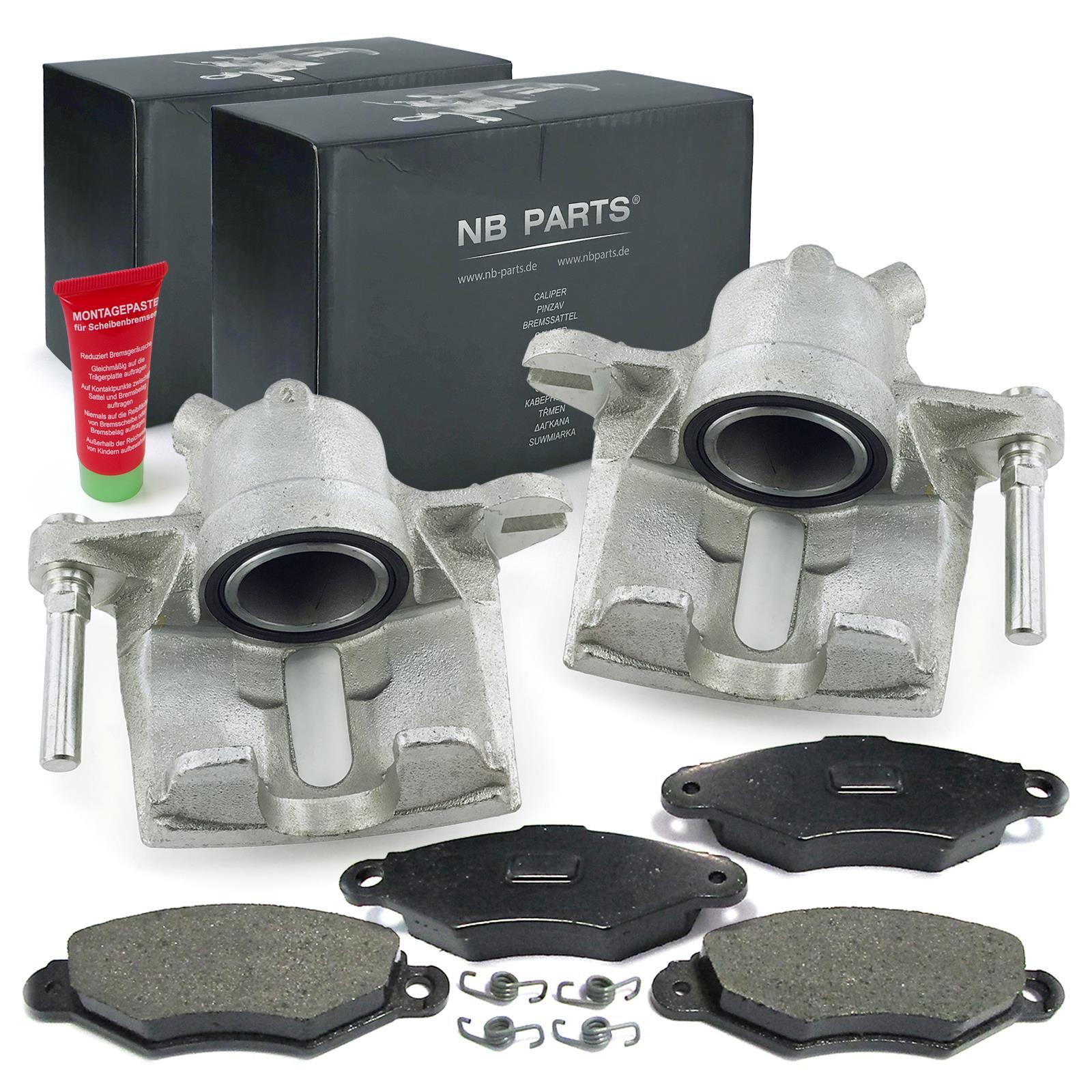 Brake Calipers Brake Pads Front for Nissan Kubistar X76 Renault Kangoo