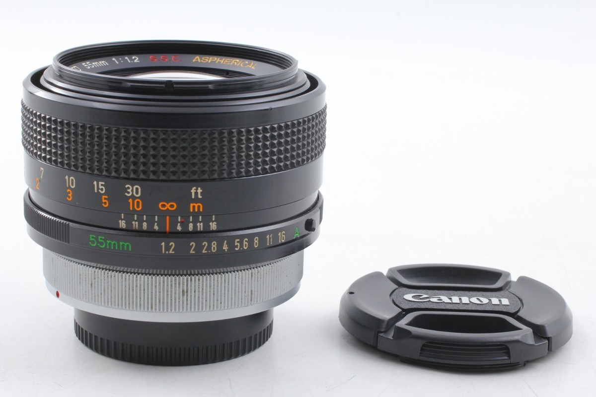 CANON キヤノン 単焦点レンズ FD55mm F1.2 S.S.C（423） Canon FD 55mm f1.2 S.S.C. Lens Review - Lens Legend