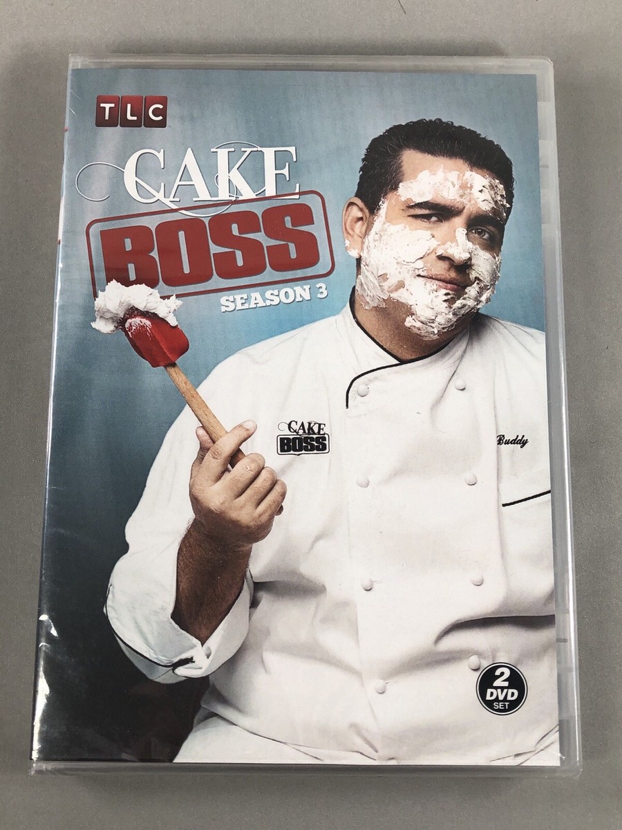 Cake Boss Season 3 (DVD, 2-Disc Set) New Sealed TLC Buddy Valastro