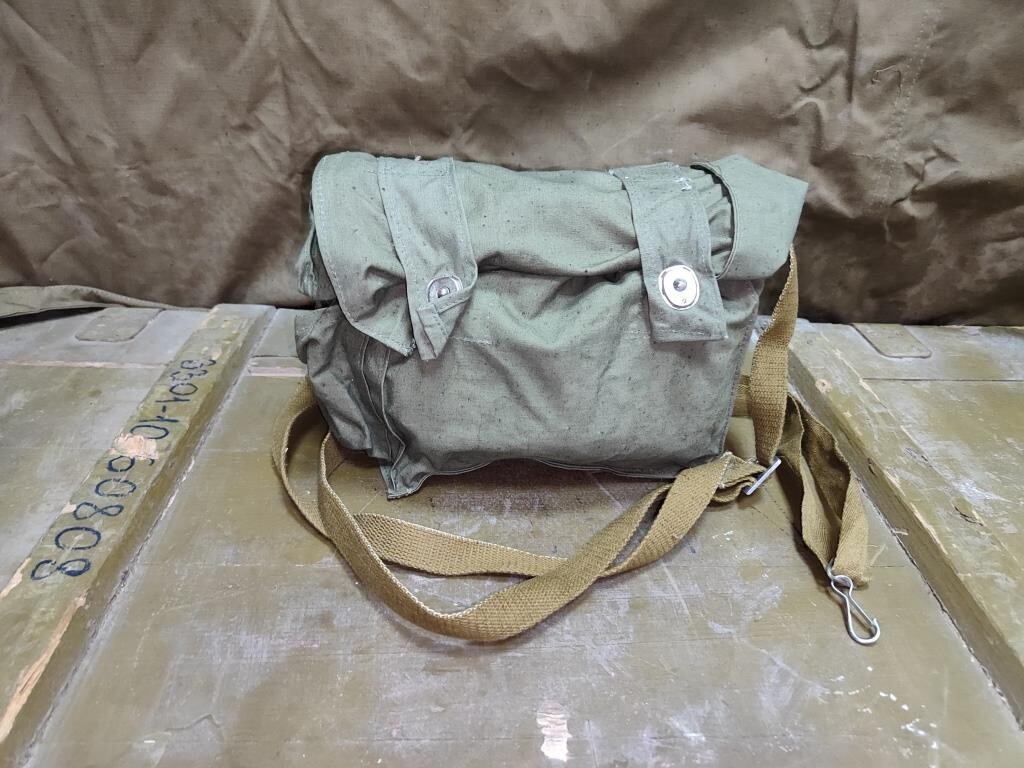Soviet Russian Military Gas Mask BAG for GP-5, PMG, SHMS, ORIGINAL