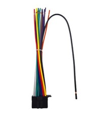 Replacement Wire Harness for JVC KD-SR86BT KDSR86BT Car Radio Stereo 16-Pin