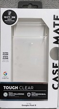 Case-Mate Anti-Microbial Tough Case - Google Pixel 6-Clear-New