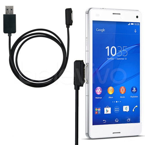 Magnetic Connector Power Charger USB Cable for Sony Xperia Z3 Z2 Z1 Compact