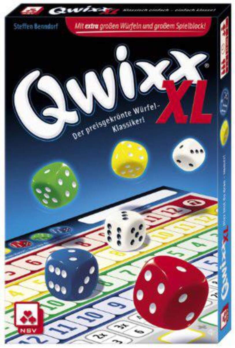 Nürnberger Spielkarten Qwixx Xl