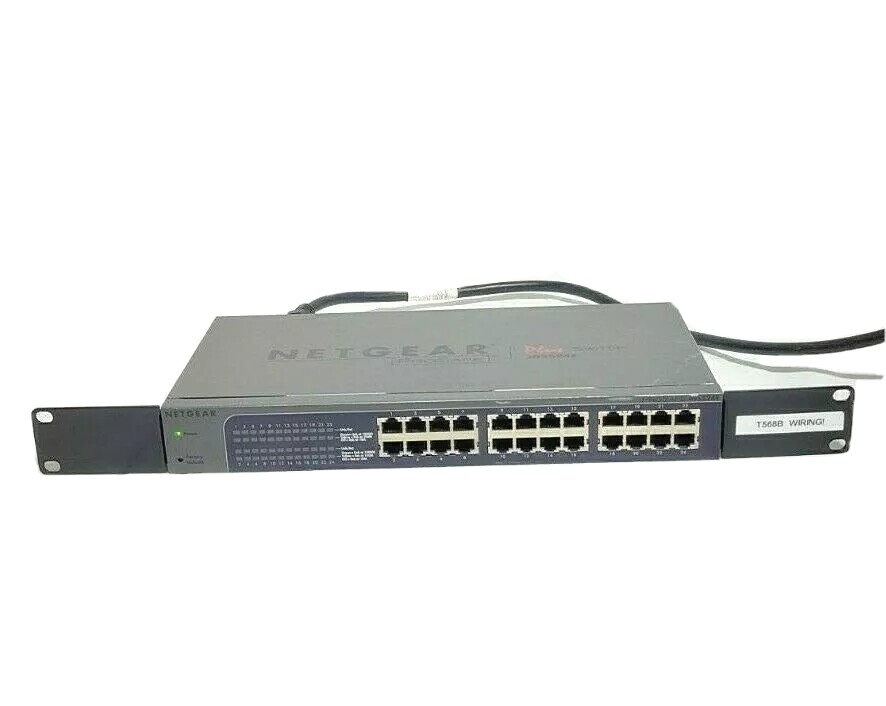 Netgear Prosafe Plus 5-Port Ethernet Switch - Black