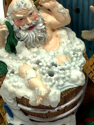 Christmas Around The World Incense Burner House Lloyd Santa Reindeer North Pole - Picture 8 of 20