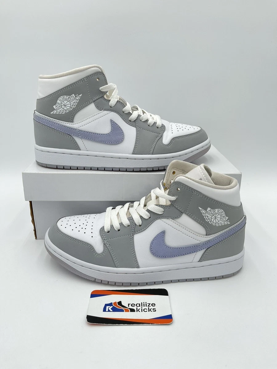Jordan 1 deals wolf grey mid