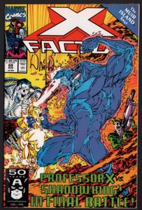 X Factor 69 Signed By Whilce Portacio Cover And Art Marvel Comics X Men Ebay