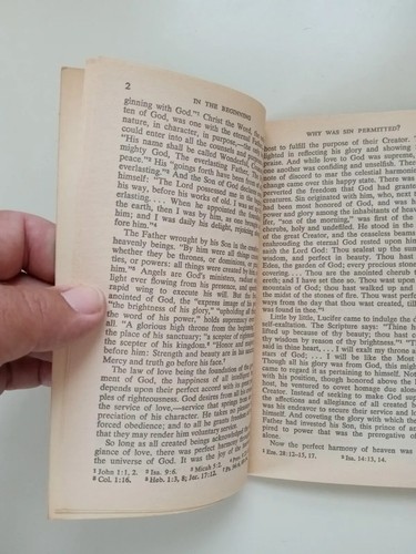 In The Beginning By E.G. White 1978 Paperback - Picture 9 of 24