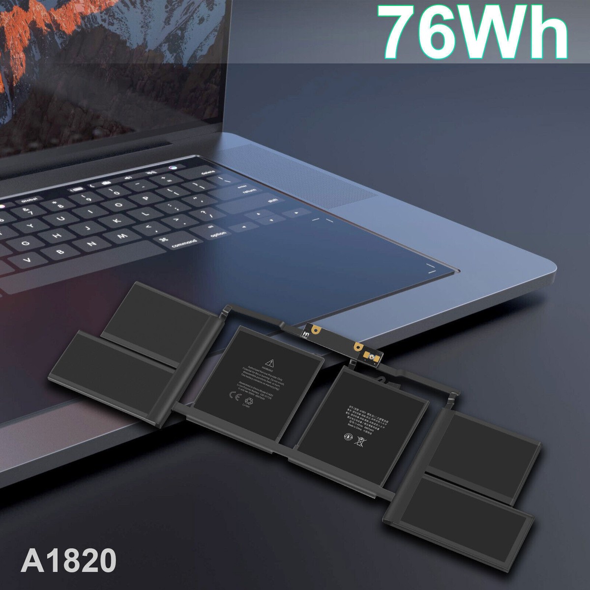 純正新品MacBook Pro2017年モデルA1707用バッテリ(A1820) A1707 Battery A1820 Compatible 15