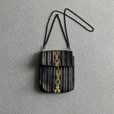 バッグ Jean Paul GAULTIER 90s Logo Shoulder Bag Jean-Paul Gaultier 1990 90s Vintage JPG Paris Designer Logo