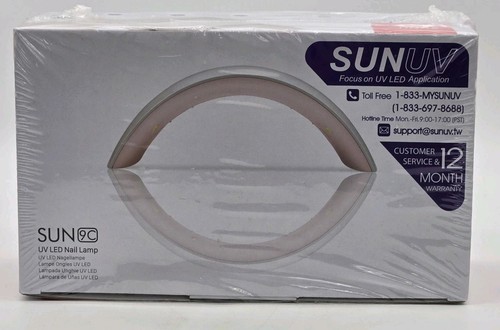 SUNUV UV LED Nail Lamp Nail Dryer for Gel Nail Polish 2 Timer SUN9C New Sealed - Picture 2 of 13