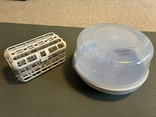 Philips Avent Microwave Steam Bottle Sterilizer  Munchkin Dishwasher Basket