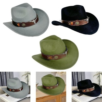 Western Cowboy Foto Requisiten breite Krempe für Kostüm Zubehör Angeln