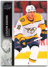 2021-22 Upper Deck #355 Colton Sissons Nashville Predators
