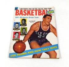 1956 Dell Basketball Magazine Tom Heinsohn Cover