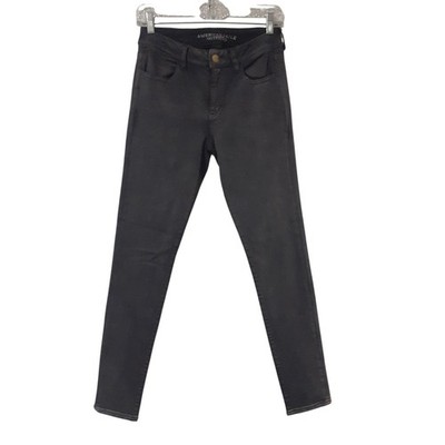 American Eagle Jeans Women's Grey Size 6 Regular Stretch Jegging