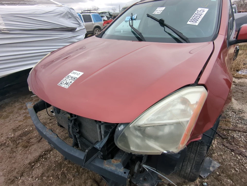 2013 Nissan Rogue Hood Oem RCTCP - Image 2 of 2