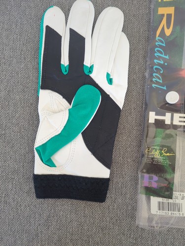 Head Radical Racquetball Glove Left Hand Size Large Teal & White, New - Picture 3 of 7