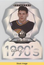 2020-21 Upper Deck SP Signature Edition Legends Decagons Gino Odjick READ 12el