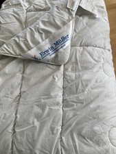 Kamelhaar Steppdecke,155x220 cm, Aloe BW Inlet, Modell Tripolis Erwin Müller