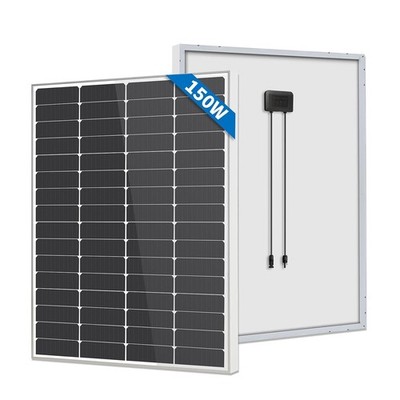 GLIESE Monokristallines 150W Solarmodule für Wohnmobile, Boote, Anhänger Systeme