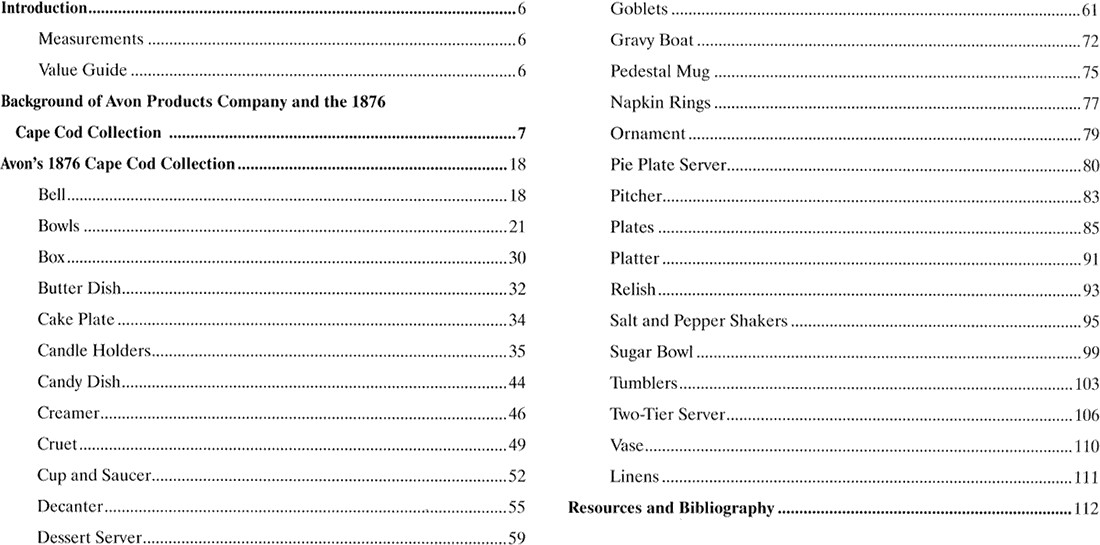 Avon 1876 Cape Cod Glass ID$$ Book Dinnerware Ruby Red