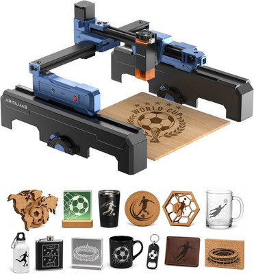 T1 Laser Engraver Machine 3000Mw with APP, Foldable and Portable Laser Engraver