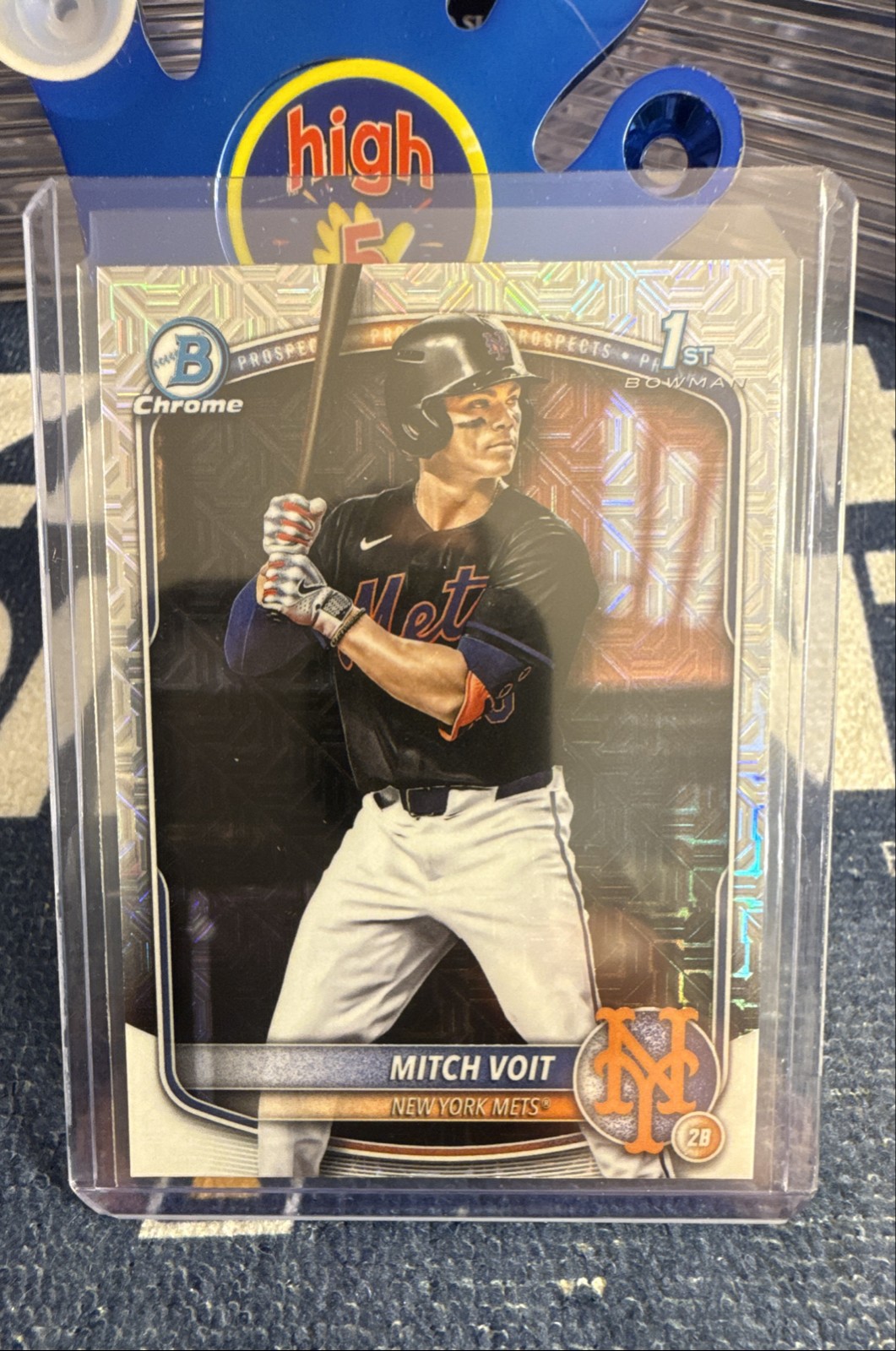 2025 Bowman Draft - Chrome Mitch Voit #BDC-71 Mojo Refractor (RC)