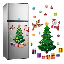 Magnetic Christmas Tree Refrigerator Magnets for Holiday Decoration