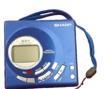 SHARP MD Recorder Model MD-MT821 Used From JAPAN