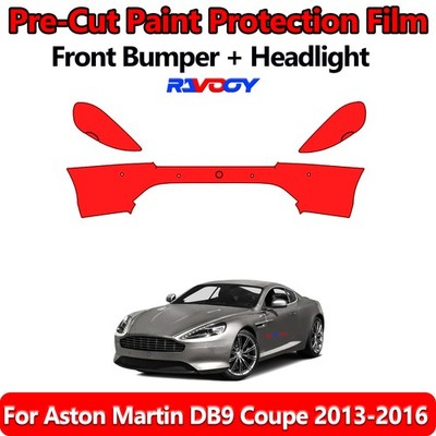 8.5Mil PreCut Front Bumper PPF Kit Film For Aston Martin DB9 Coupe 2013-2016